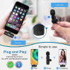 Microphone Sans Fil Bluetooth 2.4G Portable – Enregistrement Audio/Vidéo Conférences, Média en Direct, Jeu et Plein Airimage-2