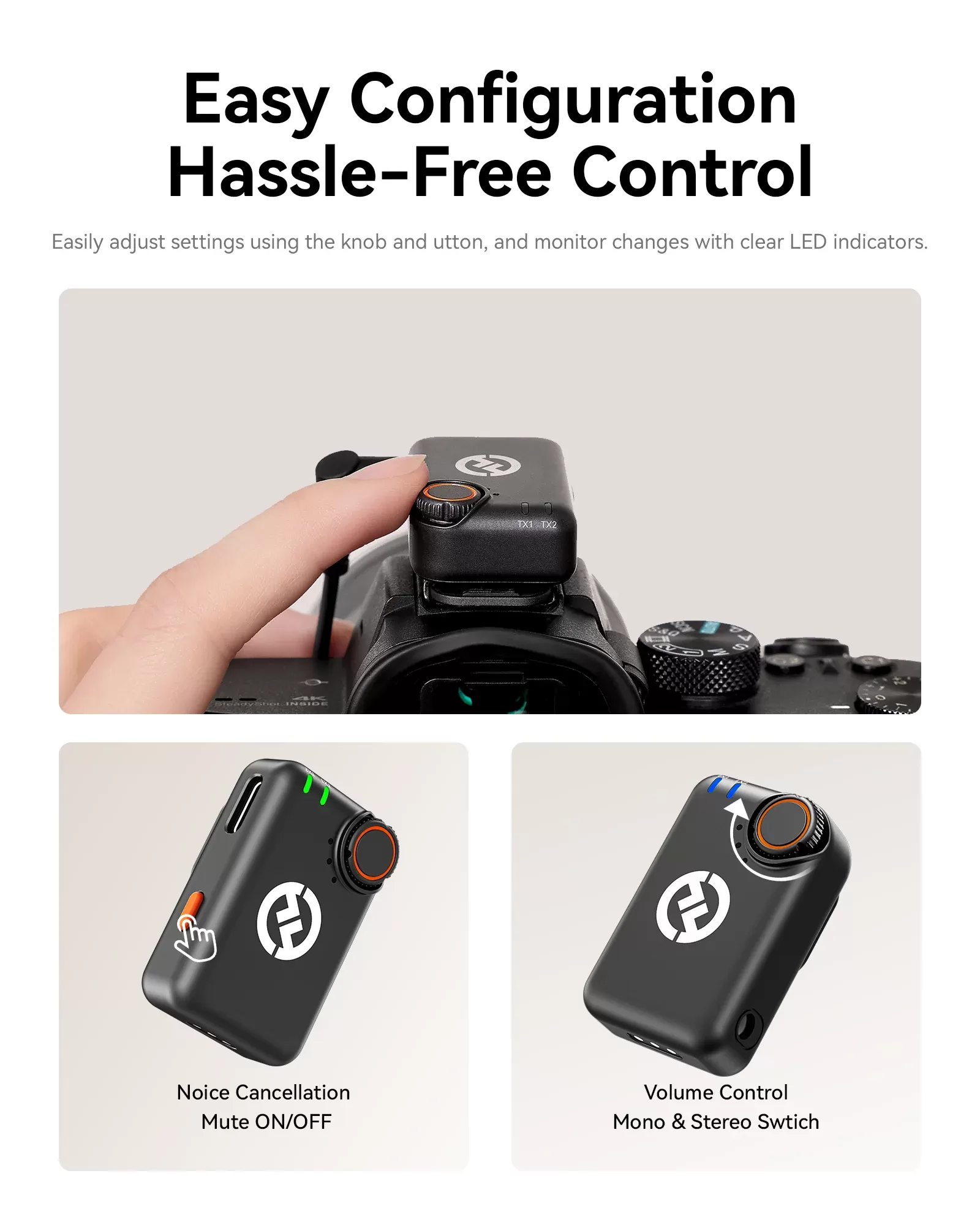 Microphone Sans Fil Hollyland LARK M2S  image 3