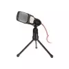 Microphone SF-920 3.5mm Desktop Microphone with Volume Control and Tripod Stand for Recording Podcast image 3