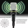 Microphone SF-920 3.5mm Desktop Microphone with Volume Control and Tripod Stand for Recording Podcastimage 4