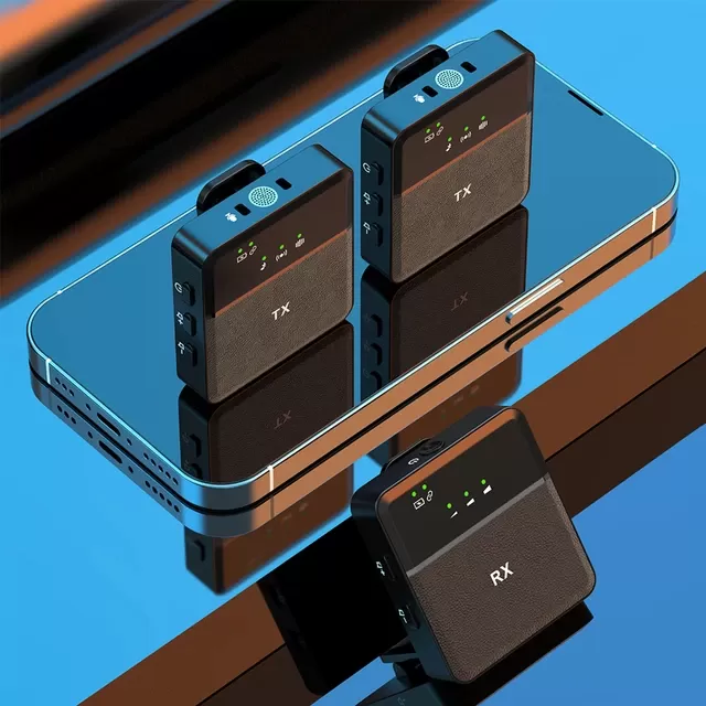 Microphones sans Fil Multifonctions avec Réduction du Bruitimage-2