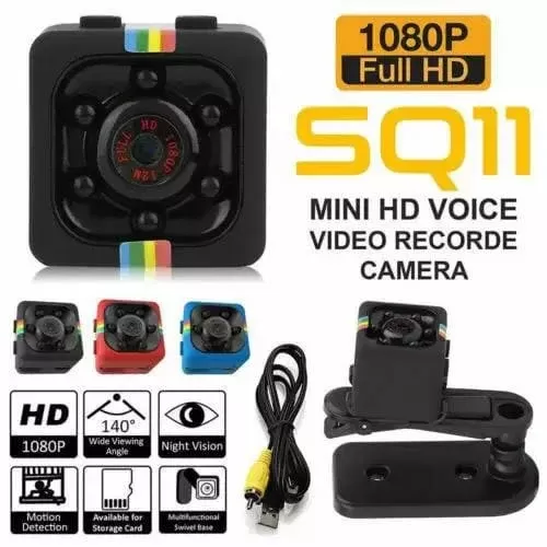 Mini Caméra SQ11 FHD 1080P avec Capteur Vidéo 4Kimage-2