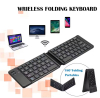 Mini Clavier Bluetooth Pliable Universel – Sans Fil, Trois Systèmes, pour iPad, Tablette et Ordinateur Portableimage-2