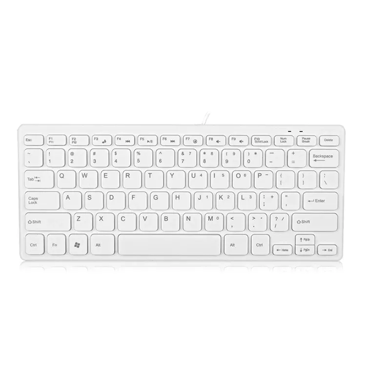 Mini Clavier Filaire K1000 pour Apple – Clavier Compact Style Chocolat pour Mac & iPad