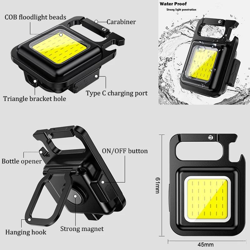 Mini Lampe de Poche LED Multifonctionnelle LW06image-2