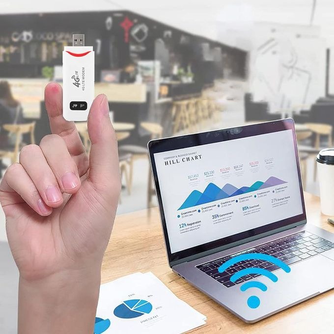 Modem USB 4G LTE 3-en-1 Partage Wi-Fi Portable – Clé Internet, Hotspot Mobile,image 4
