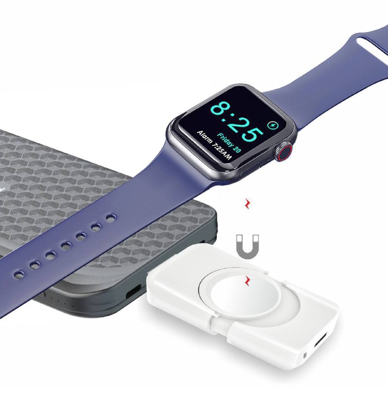 Module de Charge Magnétique Rapide pour Apple Watch 1 à 8image 4