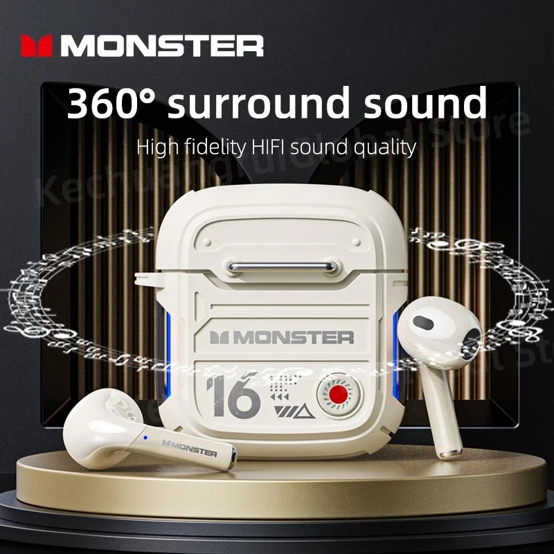Monster XKT16 Airpods TWS Gamer image 3