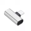 Oem USB C Audio Cable Charger 2 in 1 Type C toType C Jack Aux Earphone Adapter image 3