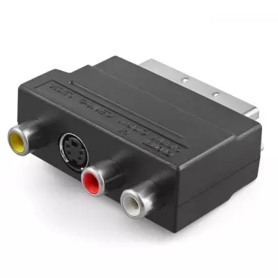 GENERALE - OR Péritel RVB pour Composite RCA SVHS S-Vidéo Audio AV Cable Adapter