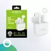 Oraimo Écouteurs Sans Fil, Bluetooth, FreePods 2, Blanc, Boîte de Charge 500mAh, garantie 1 an image 1