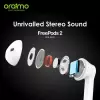 Oraimo Écouteurs Sans Fil, Bluetooth, FreePods 2, Blanc, Boîte de Charge 500mAh, garantie 1 animage 4