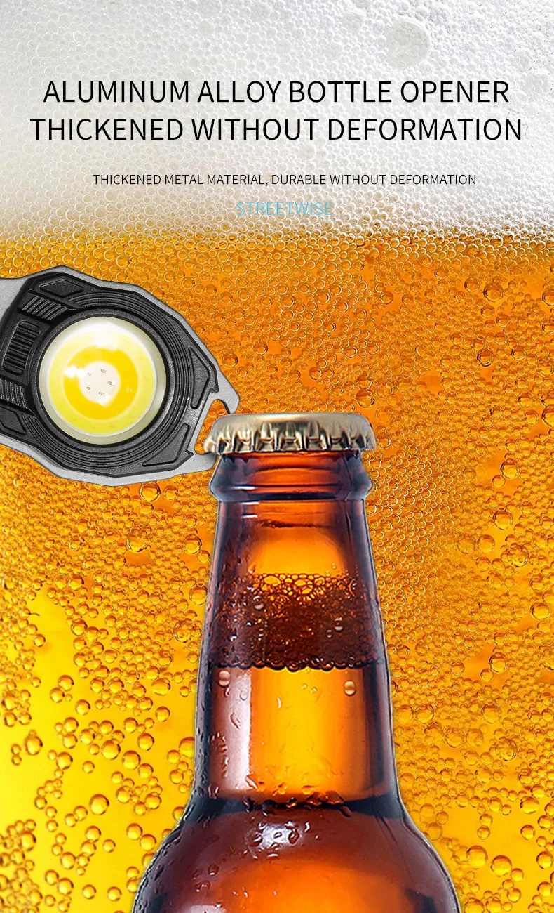 Outil de Sécurité Automobile Tactique – Lampe Rechargeable et Marteau de Secours image 3