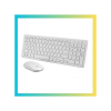 Pack Clavier et Souris Sans-Fil Blanc Ultra-Mince image 3