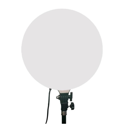 Pack Éclairage Studio PF-33 — Projecteur LED Rond Tactile & Télécommandé + Trépied Ajustable 2 Mètres