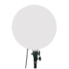 Pack Éclairage Studio PF-33 — Projecteur LED Rond Tactile & Télécommandé + Trépied Ajustable 2 Mètres image 1