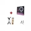 PACK RING LIGHT + TRIPODE 3110 ( min 35 cm max 105 cm ) image 1