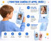 Pack Talkie-Walkie Vidéo HD pour Enfants – Caméra Intégrée, Portée 500m & Recharge USB-Cimage-2