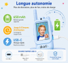 Pack Talkie-Walkie Vidéo HD pour Enfants – Caméra Intégrée, Portée 500m & Recharge USB-C image 3