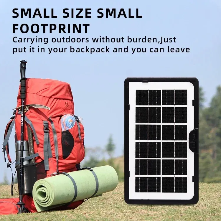 Panneau Solaire Portable 6V 4W Charge Rapide USB image 4