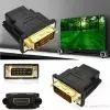 PARTAGEZ CE PRODUIT   Adaptateur DVI mâle vers HDMI femelle pour moniteur / HDTV image 1