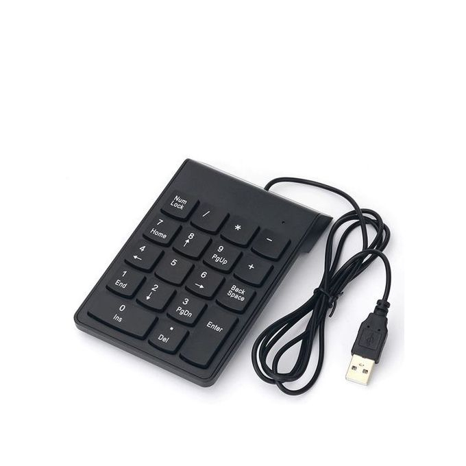 Pavé Numérique Sans Fil Pro – Mini Clavier 18 Touches USB pour Mac & Windows