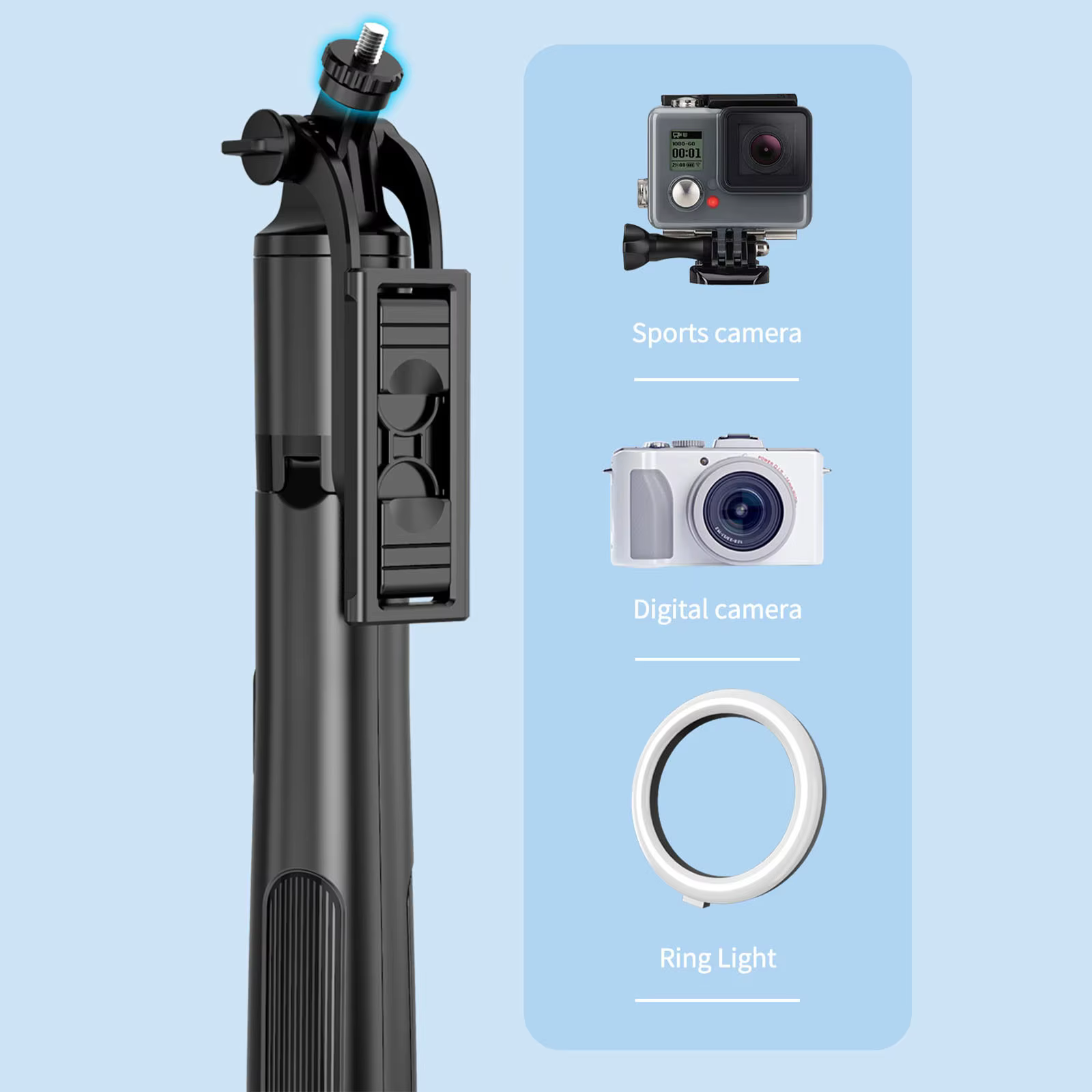Perche à Selfie avec Trépied image 3