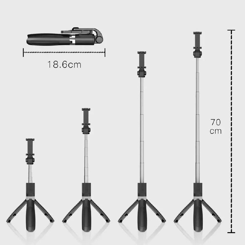 Perche à Selfie Bluetooth Extensible avec Télécommande image 3