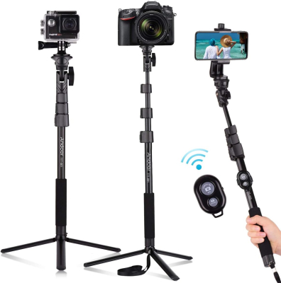 GENERALE - Perche à Selfie Extensible de 127cm avec Trépied