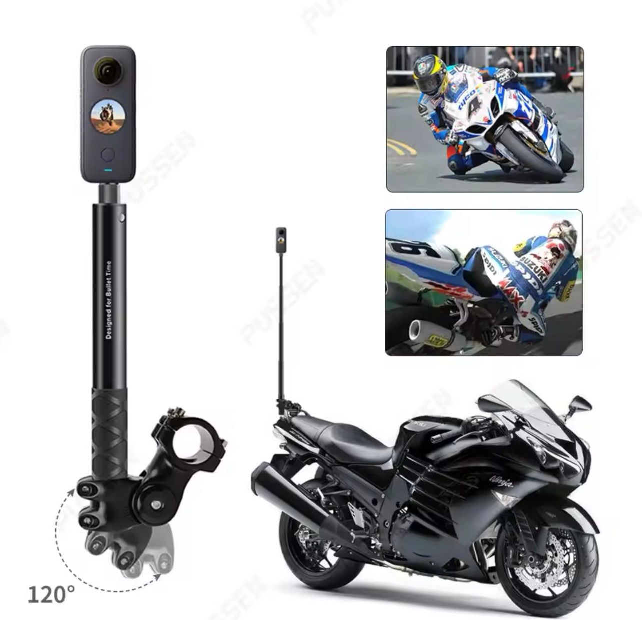 Perche à Selfie pour Insta360 X3 X4 et GoProimage-2