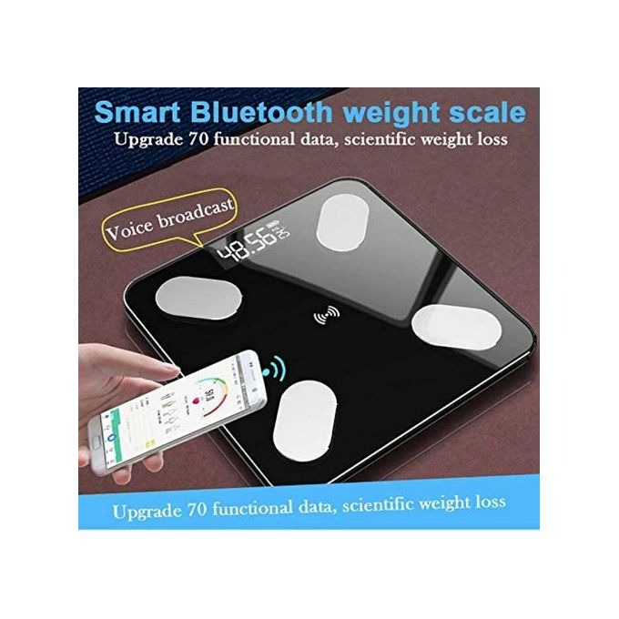 Pèse-Personne Électronique Intelligent Bluetooth – Balance Multifonctionnelle image 3