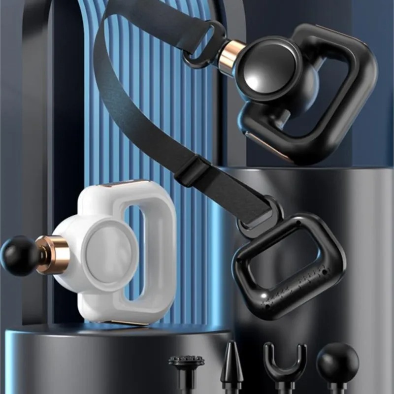 Pistolet de Massage à Vibrations Musculaire Nouveau – Thérapie par Percussion, Moteur Silencieux, Multifonction pour la Récupérationimage 4