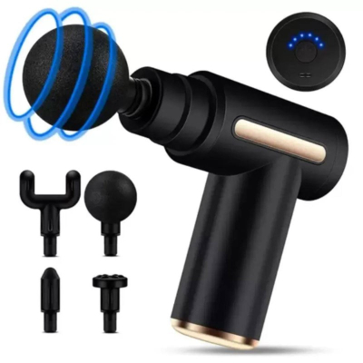 Pistolet de Massage Électrique Portable Percussion – Soulagement de la Douleur Musculaire, Vibration Corps/Cou/Dos, Logo Personnalisé