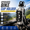Porte-Bouteille Universel Vélo et Moto – Support Rotatif 360°, Fixation Guidon & Taille Extensible image 1
