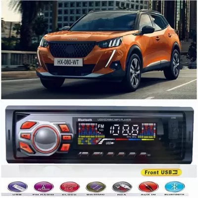 POSTE Radio Voiture / USB Bluetooth SD CARD -FM - AUX - MP3 cdx