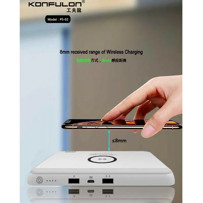 Power Bank Konfulon PS-02 - Batterie Externe 25000mAhimage 4