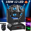 Projecteur à tête mobile de 150W avec 12 LEDimage 4