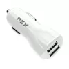 Pzx Chargeur Voiture installation Allume-cigare Dual Port USB charge rapide + cable  v8 image 1