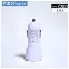 Pzx Chargeur Voiture installation Allume-cigare Dual Port USB charge rapide + cable  v8image-2