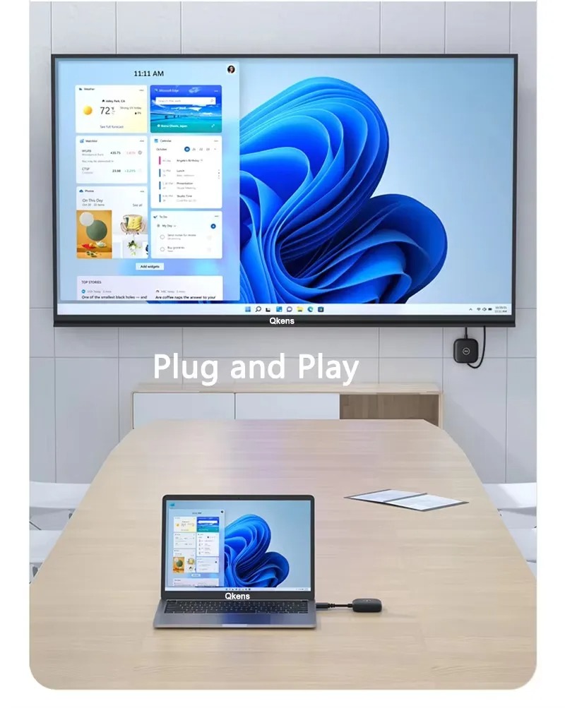 Rallonge HDMI Sans Fil Type C pour iPhone 16 & MacBook – Émetteur et Récepteur Haute Définition image 3