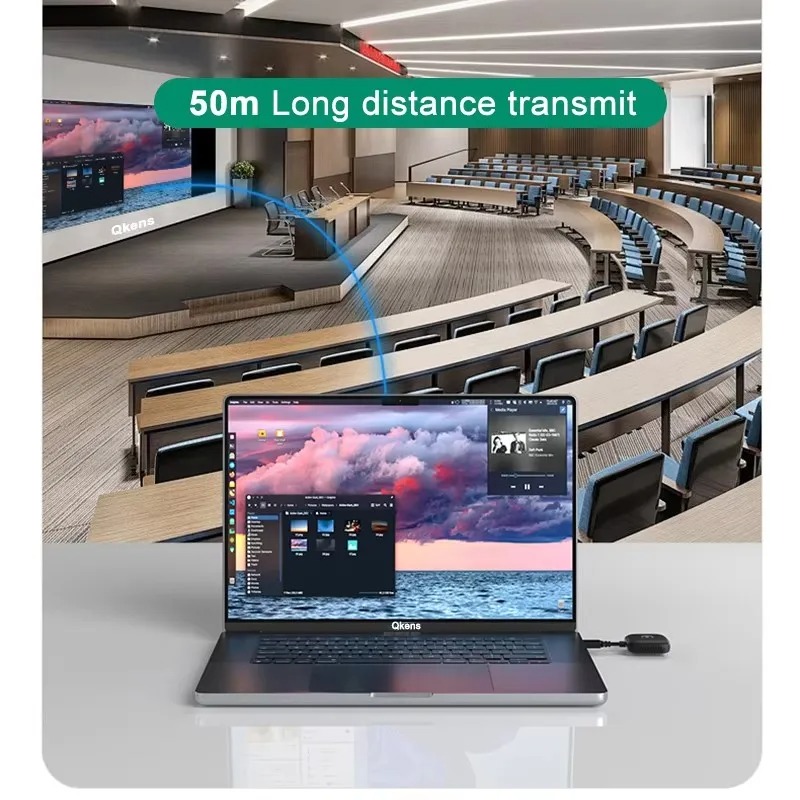 Rallonge HDMI Sans Fil Type C pour iPhone 16 & MacBook – Émetteur et Récepteur Haute Définitionimage 4