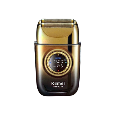 Rasoir Électrique Kemei T228 Polyvalent – Rasage de Tête Chauve et Rasoir à Barbe, Écran LED, Aste