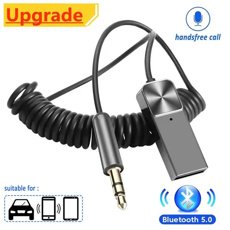 Récepteur Audio Bluetooth MX pour Voiture – Dongle Stéréo USB vers Jack 3.5mm, Adaptateur Sans Fil Mains Libres image 1