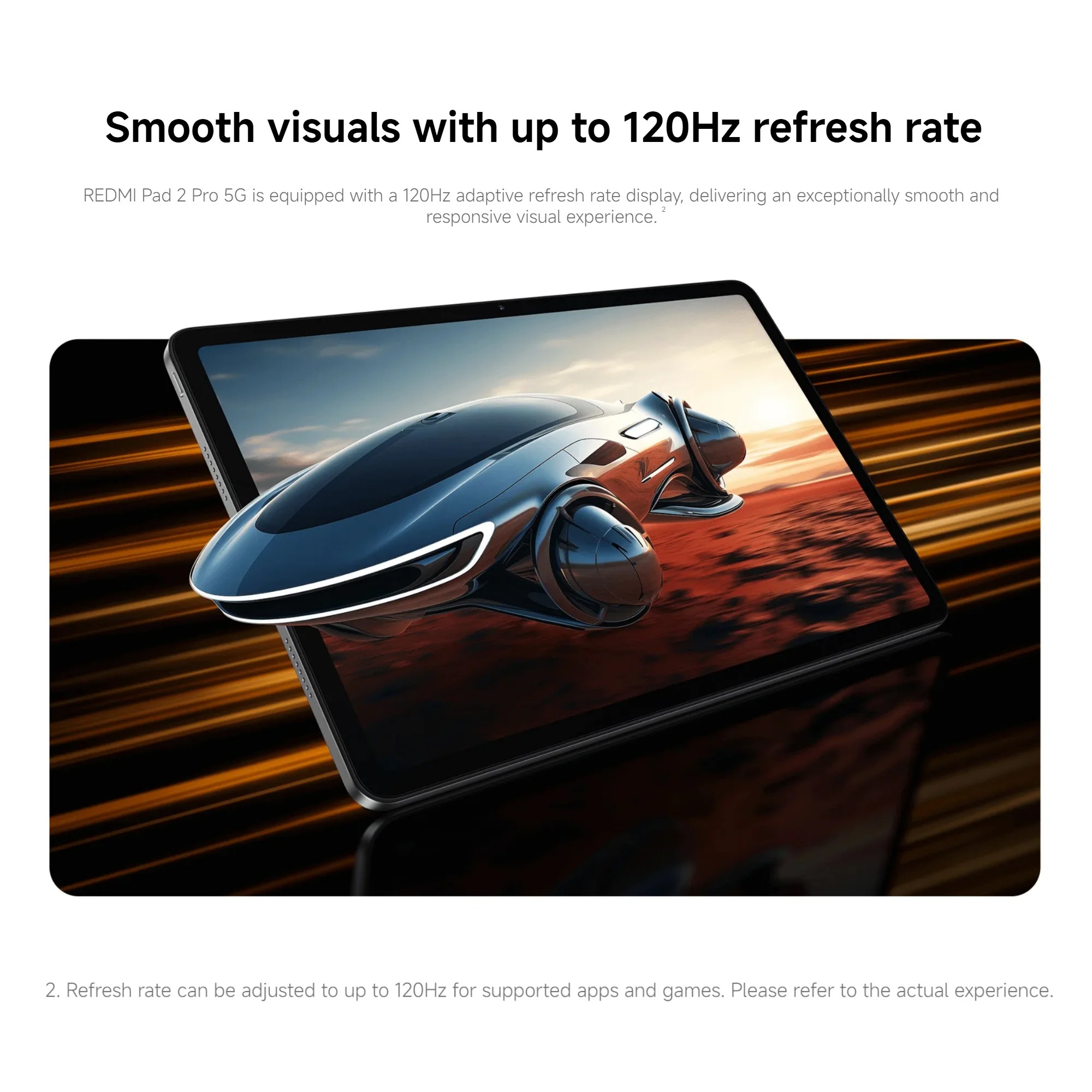 Redmi Pad 2 Pro 5G – Tablette 12,1 pouces 2,5K avec Snapdragon 7s Gen 4image 4