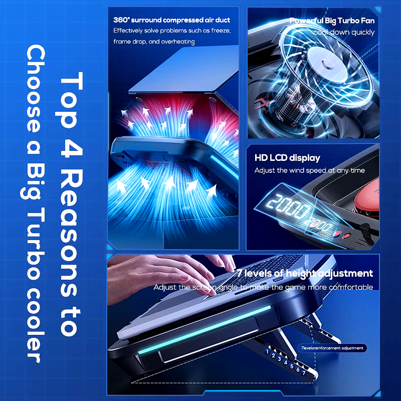 Refroidisseur pour Ordinateur Portable Memo FL08image 4