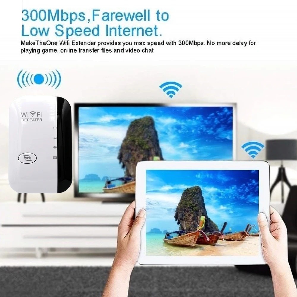 Répéteur WiFi Sans Fil 300Mbps image 3
