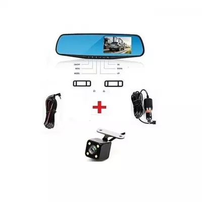 GENERALE - Rétroviseur Double Caméra 2IN 1 Avant et Arrière Black box DVR Full HD 1080 5 out of 5