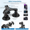 REYGEAK Pro Mount : Fixation Voiture Triple Ventouse 360° pour DSLR/GoPro image 3