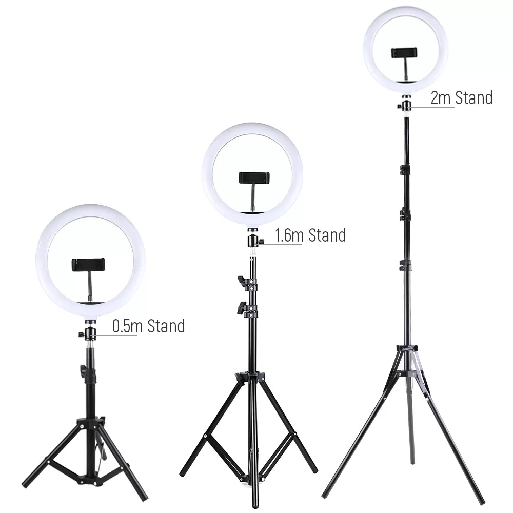 Ring Light LED 33cm avec Trépied de 2mimage-2