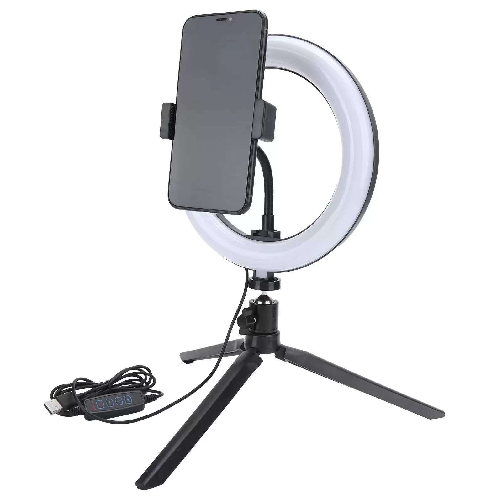 GENERALE - Ring Light LED avec Support de Téléphone